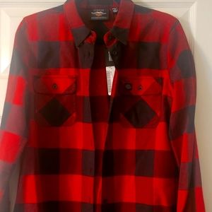 Harley Davidson  Buffalo Check flannel